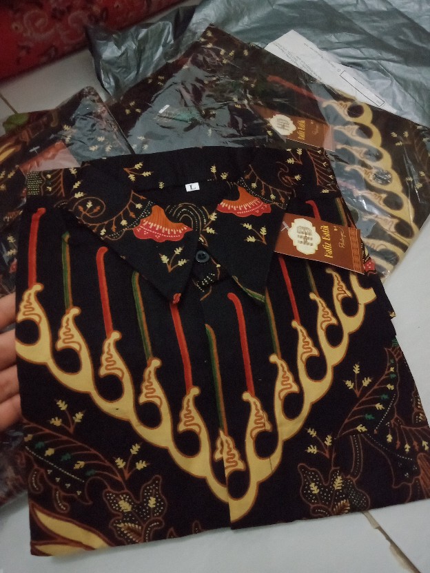 Batik Couple Keluarga Sania Ruffle Ori Ndoro Jowi Dnt Kupu Garansi Termurah