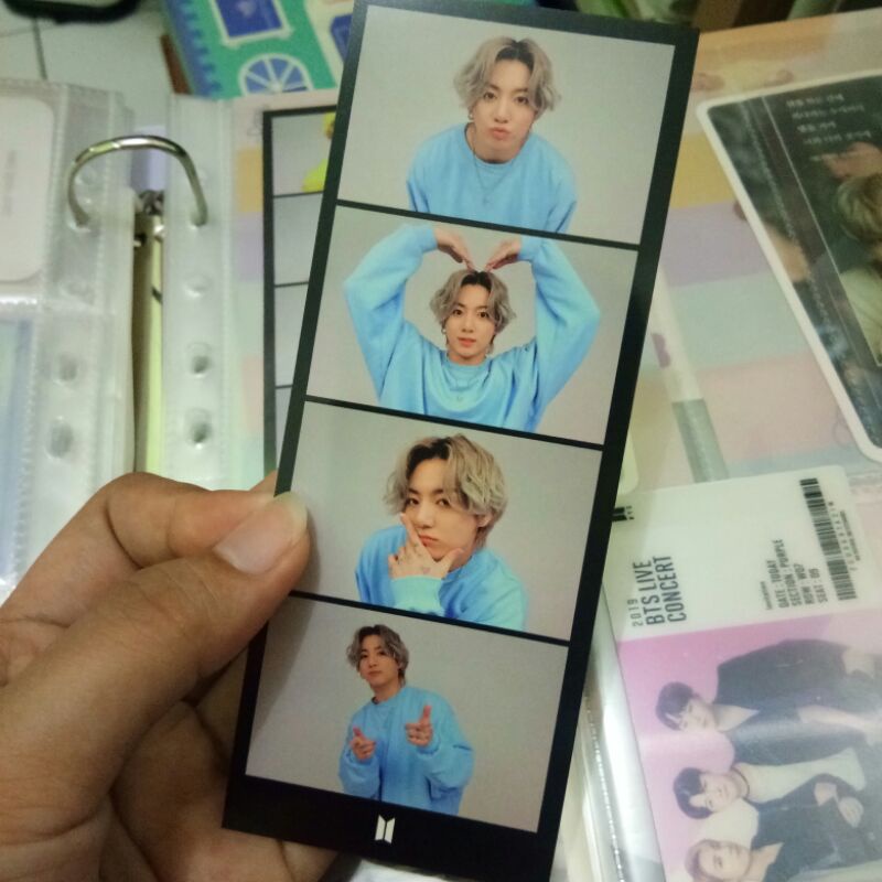 [BOOKED] OFFICIAL PHOTOSTRIP D8 JEON KUNGKOOK / JK (BTS D-DAY CALENDAR 2021 FESTA)