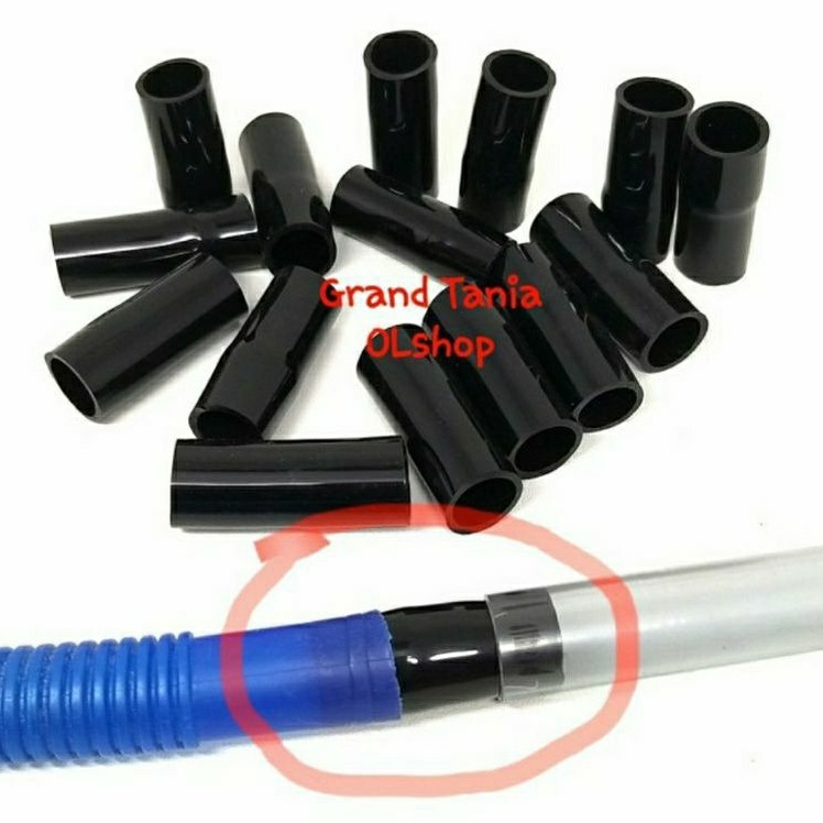 Adaptor Konektor selang spiral ke pipa bening aquarium