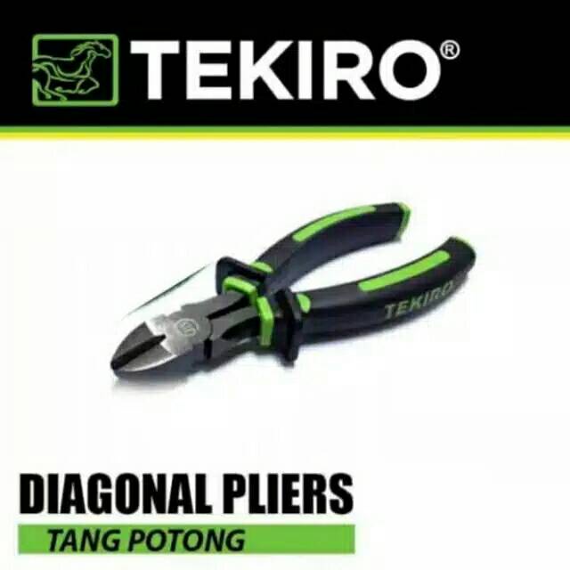 TEKIRO Diagonal Pliers 4.5 inch Tang Potong Mini 4.5&quot; 4,5 Inch / Diagonal Mini Pliers 5.4&quot; Inch