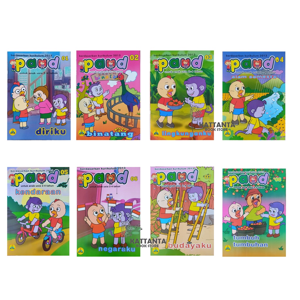 MUTIARA ILMU - BUKU TEMATIK PAUD