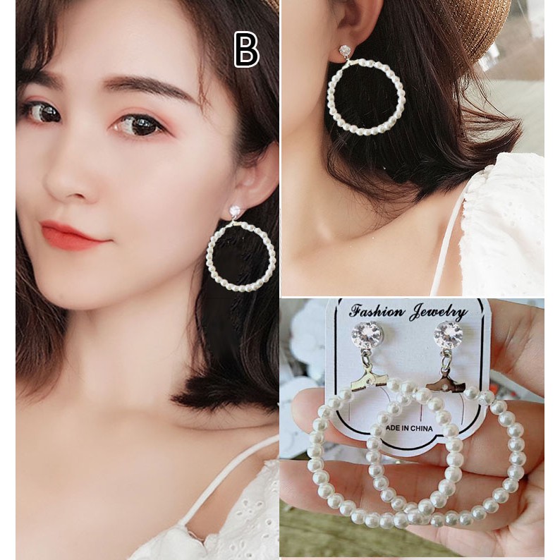 Anting korea Wanita Kekinian Aneka Model 283