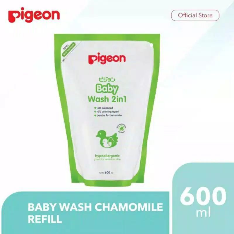 Pigeon Baby Wash Chamomile 2in1 Hypoallergenic - Sabun Bayi
