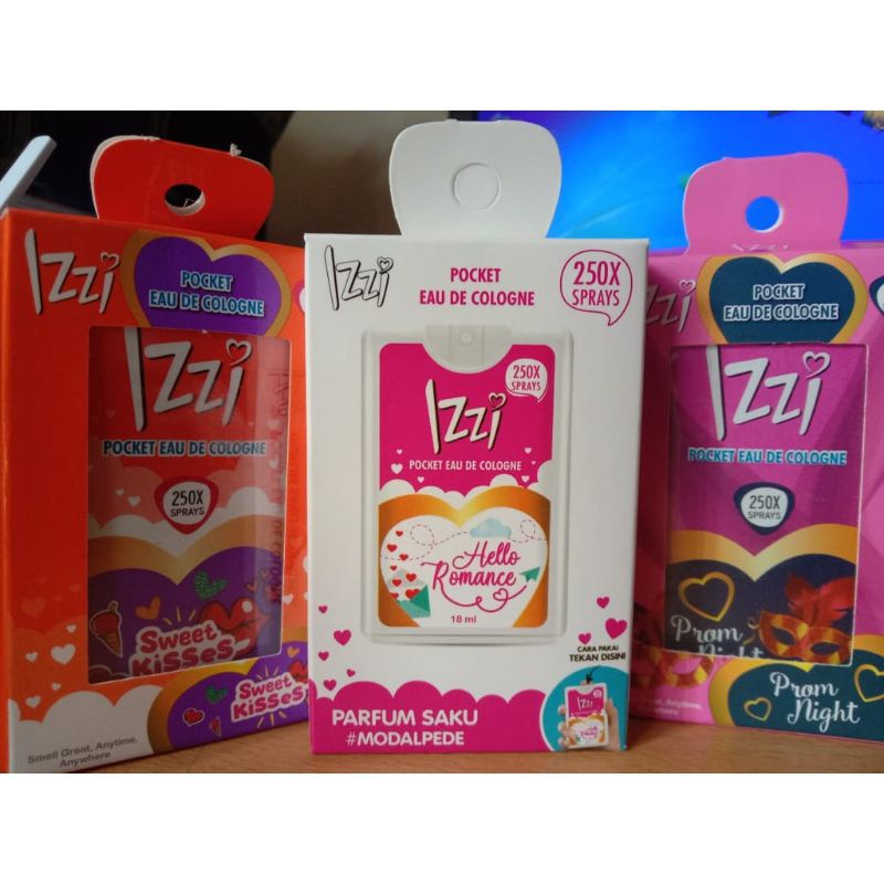 Izzi Pocket Eau De Cologne Parfum saku18 ml