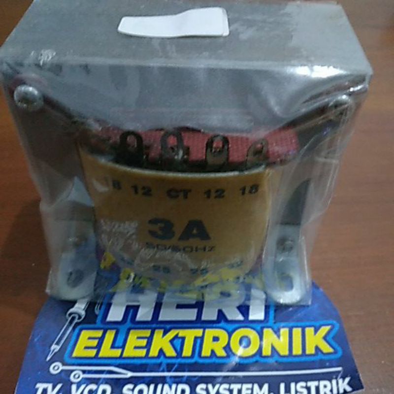 trafo 3amper ct32volt audio tembaga murni