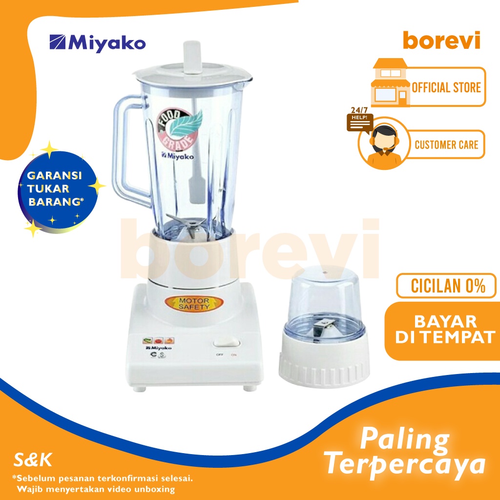 BLENDER MIYAKO BL 101 PL / BLENDER 2 IN 1 MIYAKO BL-101 PL