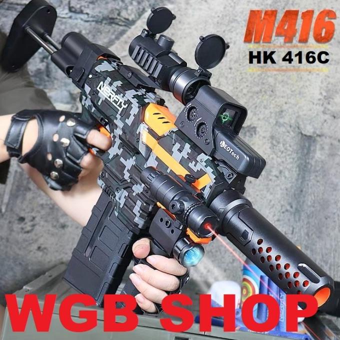 Mainan Tembakan HK416C NERFTY Nerf Gun Termurah Star Seller