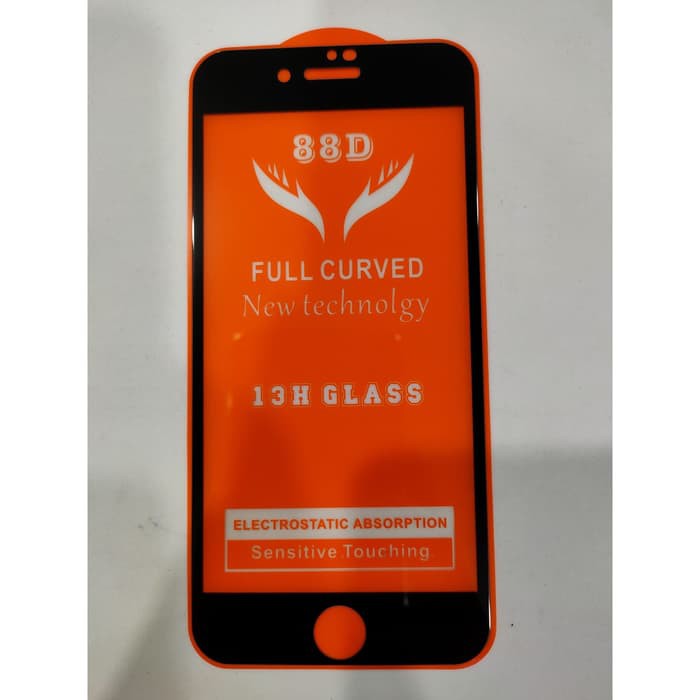 (TG KACA BENING)- Temper glass 5D for ip 6 Plus