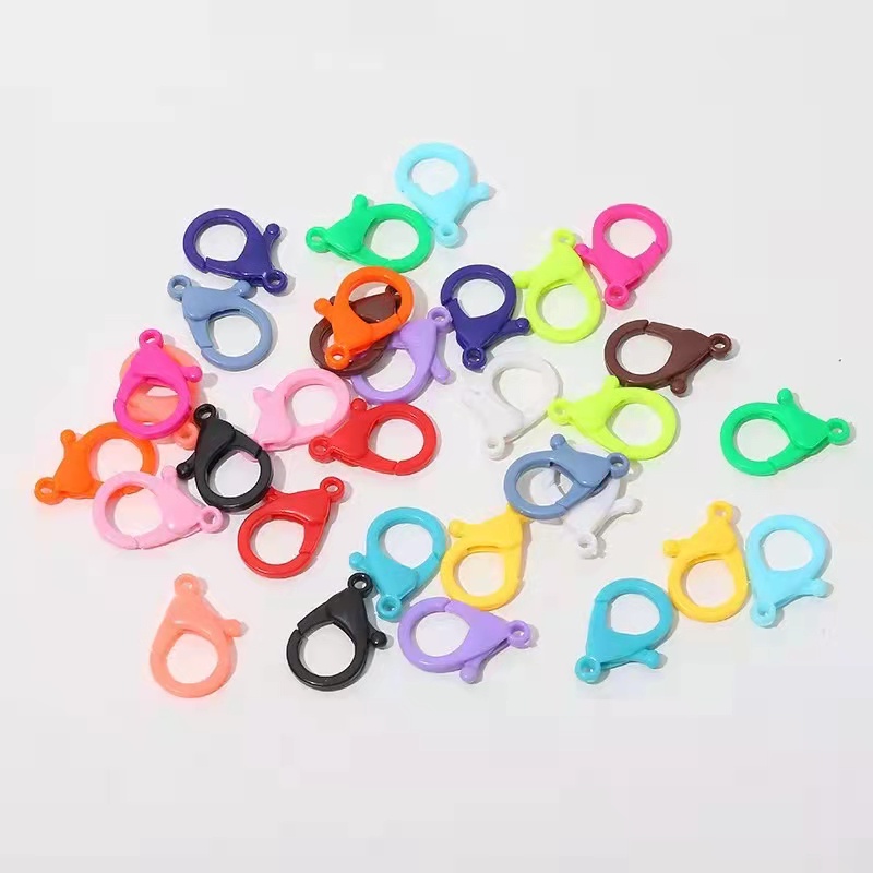 Kaitan Kokot Udang Plastik Claps Plastik Uk 30mm Warna/i Doff Harga/1000Pc