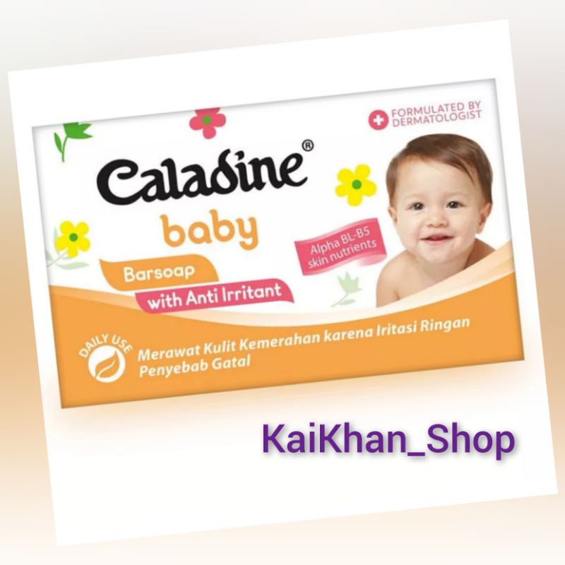 Caladine Baby Soap ( sabun batang ) Anti Iritation [ 85gram ]