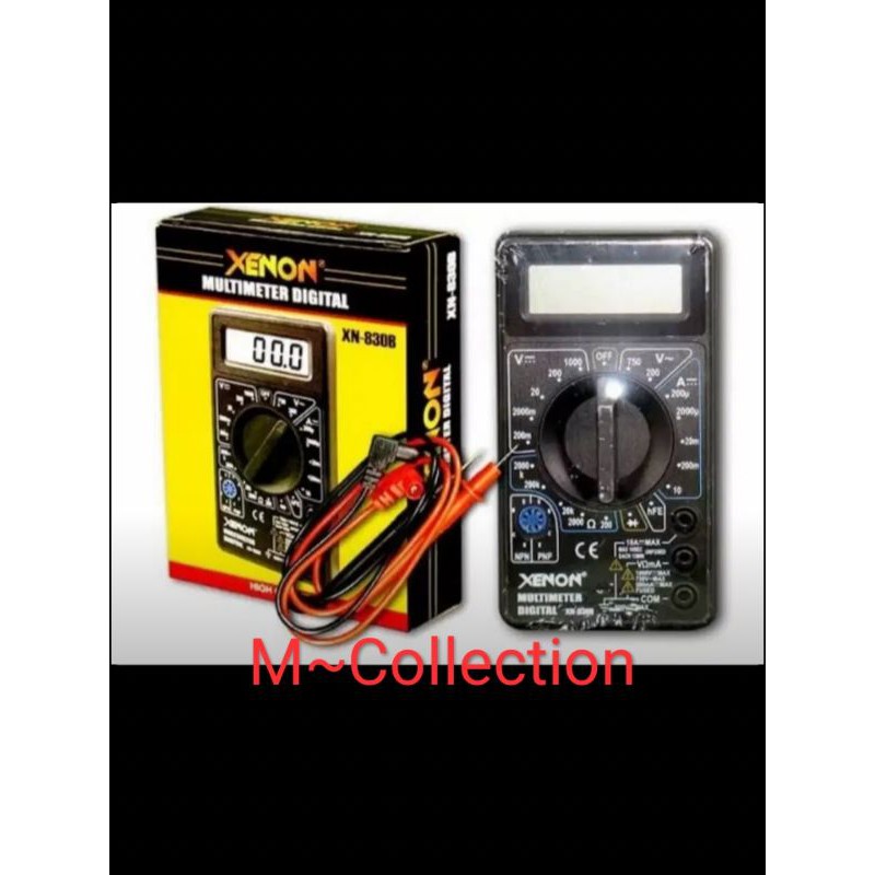 XENON Multitester Multimeter Avometer Digital Baru