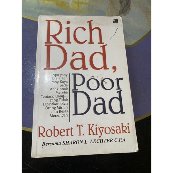 BUKU RICH DAD POOR DAD BUKU BEKAS