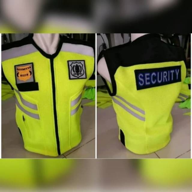 Promo... Rompi SECURITY Doublemesh Velcro