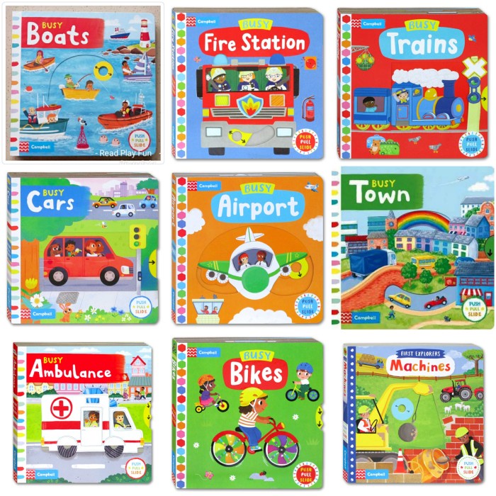 

TURUN HARGA My Busy Campbell - Push Pull Slide book BR065