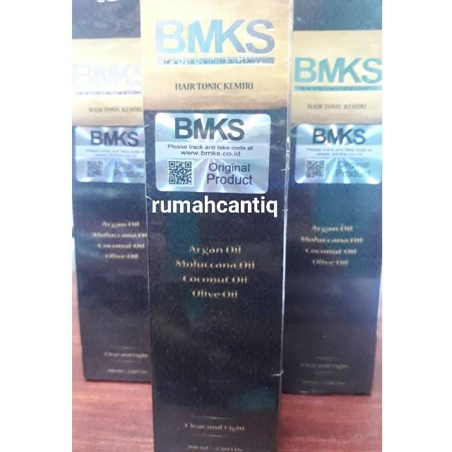 BMKS HAIR TONIC KEMIRI ORIGINAL MENUMBUHKAN DAN MENYUBURKAN RAMBUT