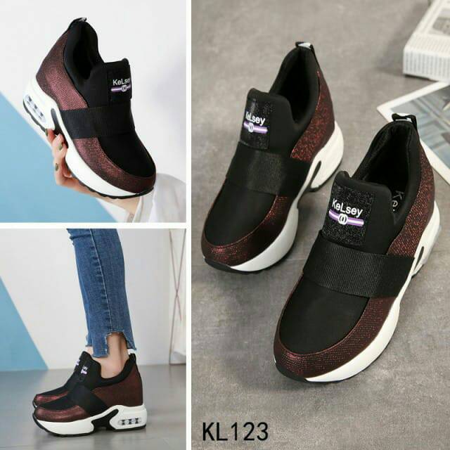 SEPATU KELSEY WEDGES KL123
