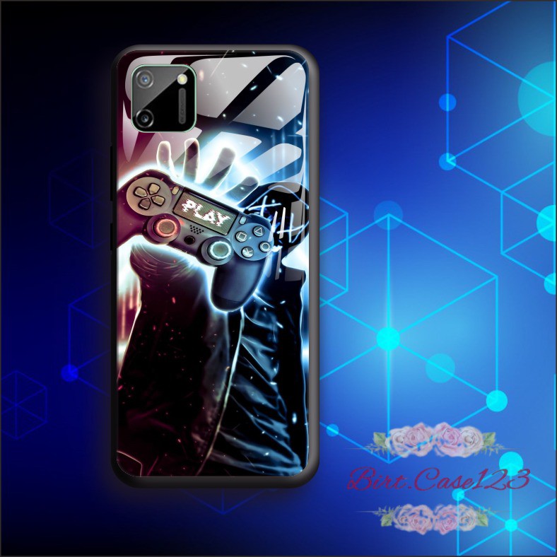 BC Case silikon Gambar GAMERS back case glass vivo y91 y93 y95 y91c y71 y81 y12 y15 y17 y53 v5 y11