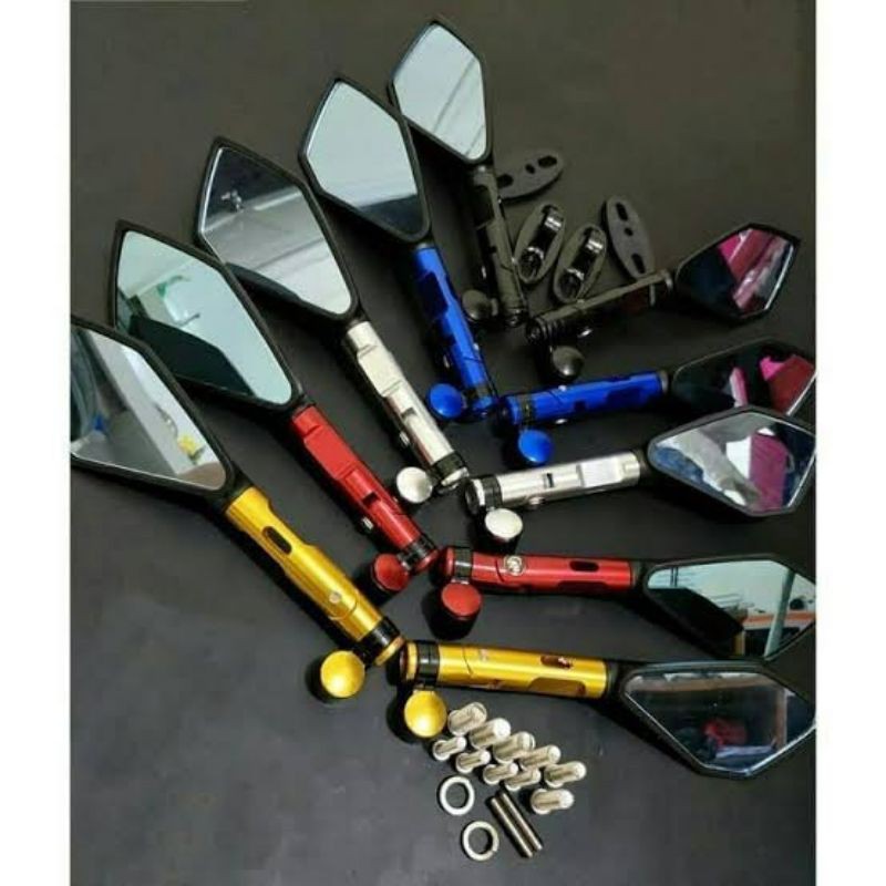 spion tomok full cnc model v2 v5 ukuran kecil besar universal pnp cb cbr 150 nmax xmax pcx adv aerox