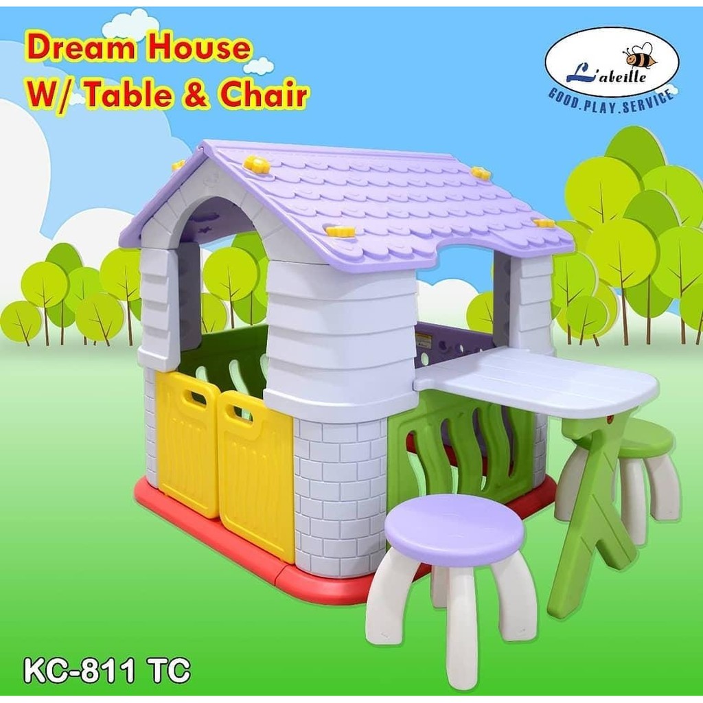 Labeille Dream House variasi rumah rumahan or perosotan or meja anak or complete luxury playhouse