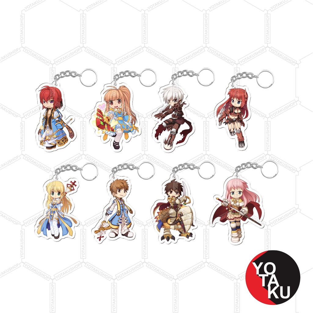 Ragnarok Online Gantungan Kunci Anime Akrilik GC19605 YOTAKUSHOP