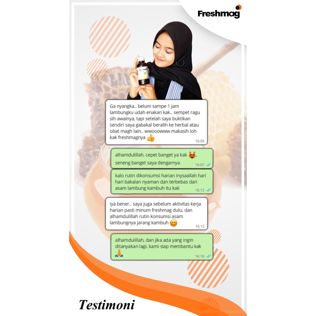 FRESHMAG Madu Atasi Lambung Dengan Cepat