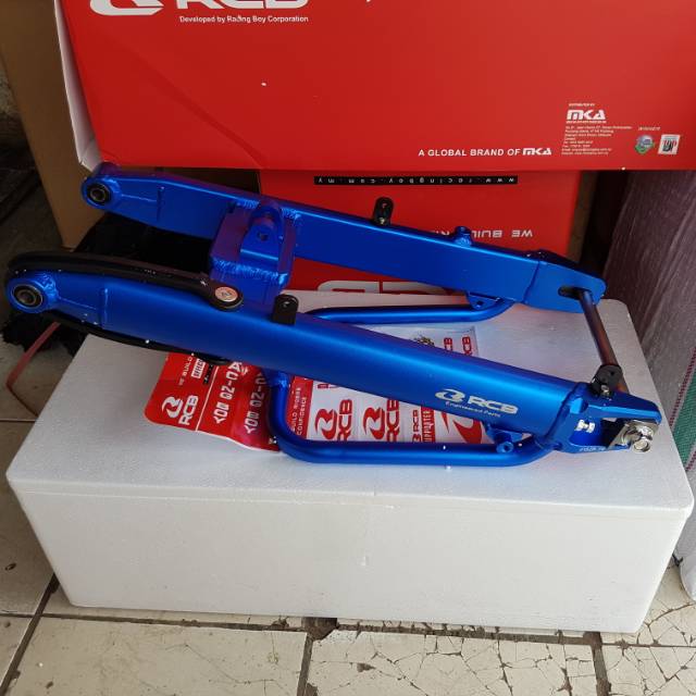 RCB Swing Arm Yamaha Mx King 150 Y15ZR Luxury warna Biru
