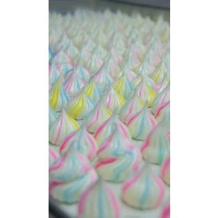

ぷ Meringue Cookies Kue Busa Prancis Toples Kecil ₲