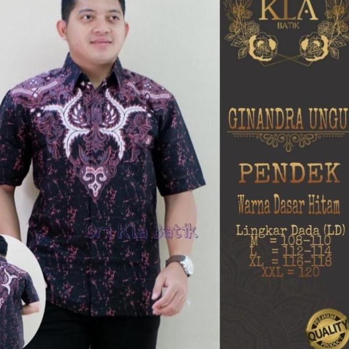 BATIK PRIA GINDRA UNGU FULL FURING KATUN HALUS SIZE M-XXXL HIGH QUALIT FGF654663
