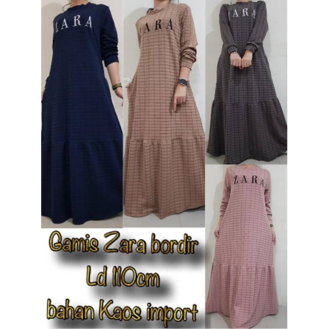 Gamis kaos import