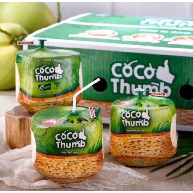 

Buah Kelapa Thailand Coco Thumb Fresh Segar - Pcs