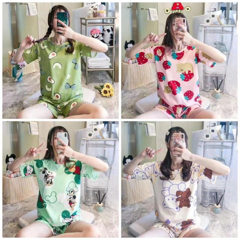 Stelan Hp import/fashion wanita/baju tidur murah C03-D