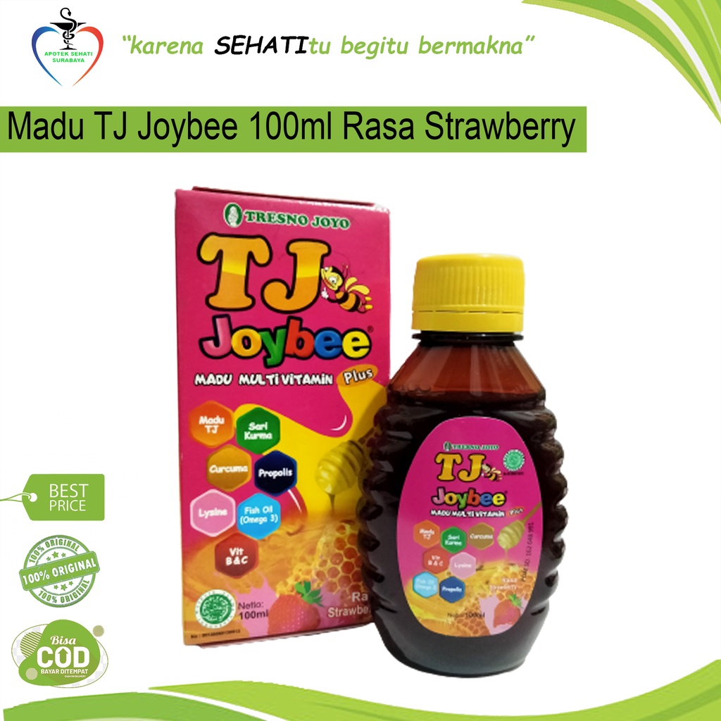 Madu TJ Joybe 100 ML Rasa Jeruk / Original