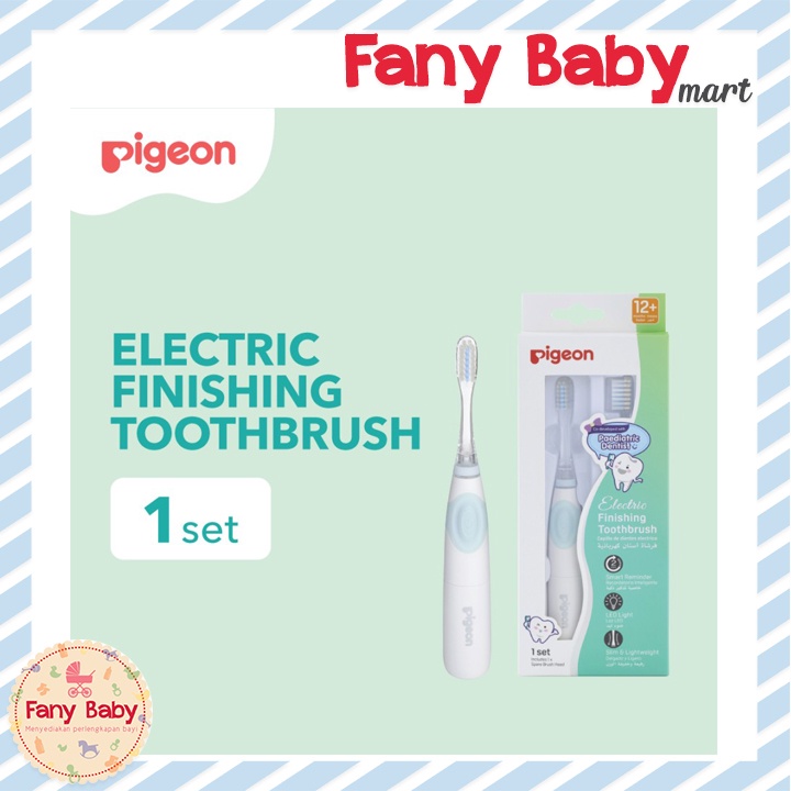 PIGEON ELECTRIC FINISHING TOOTHBRUSH 1 SET