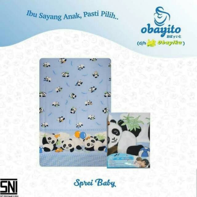 Obayito sprei set isi 4 uk 120x70