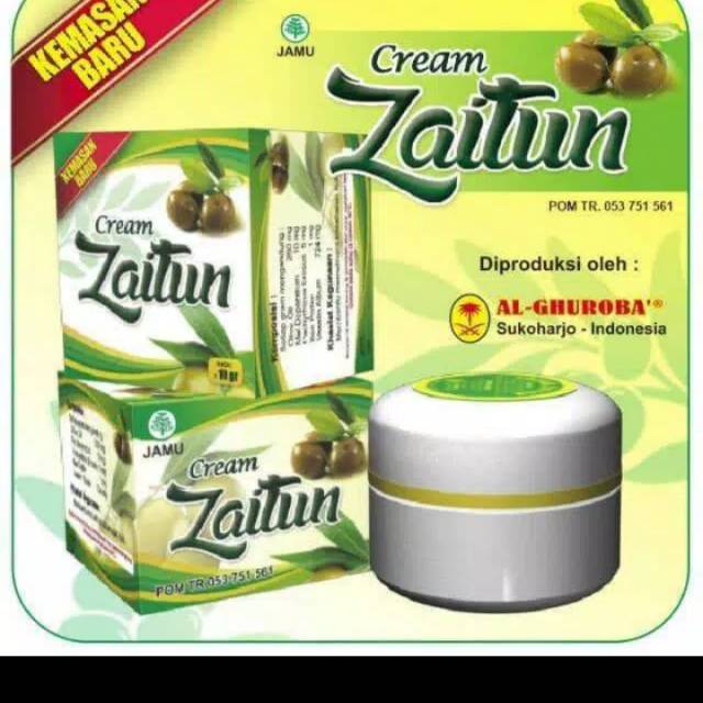 Cream zaitun al ghuroba penghilang kerut di wajah MINYAK ZAITUN