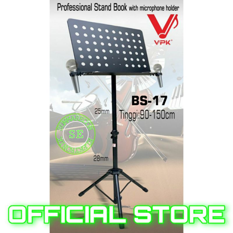 stand book music original vpk