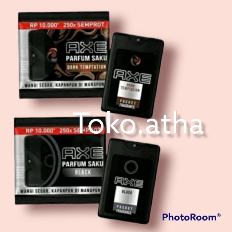 AXE parfum saku pocket black dark tempation