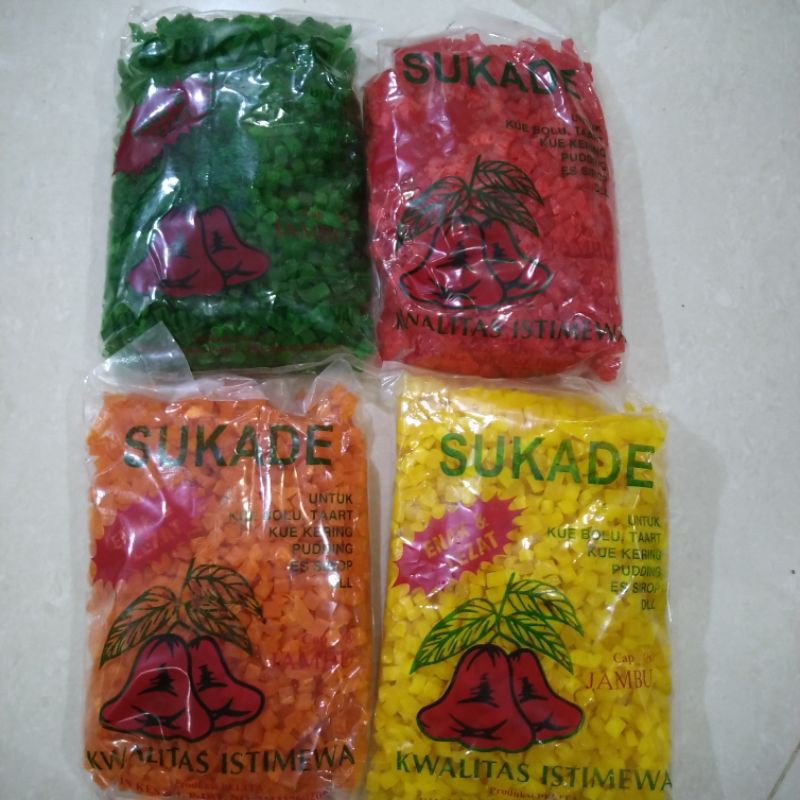 

Sukade Warna Warni Mix (REPACK 100gr)