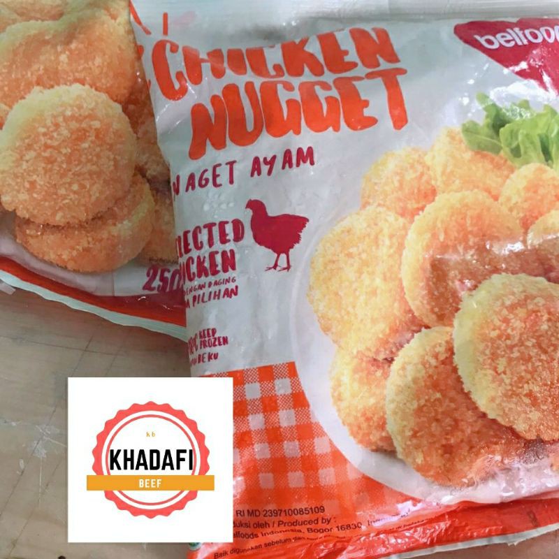 

CHICKEN NUGGET BELFOODS NAGET AYAM 250 GRAM HARGA MURAH
