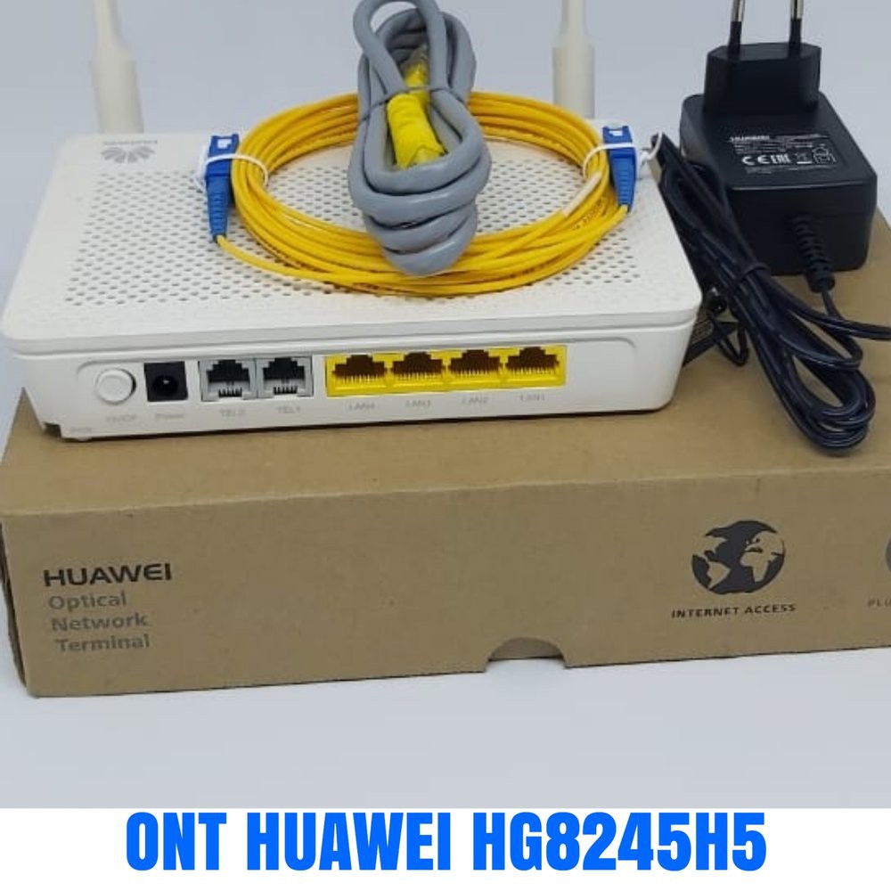 Promo MODEM ONT HUAWEI HG8245H5 LENGKAP BERGARANSI MODEM ROUTER ONT HUAWEI HG8245H5 terbaik