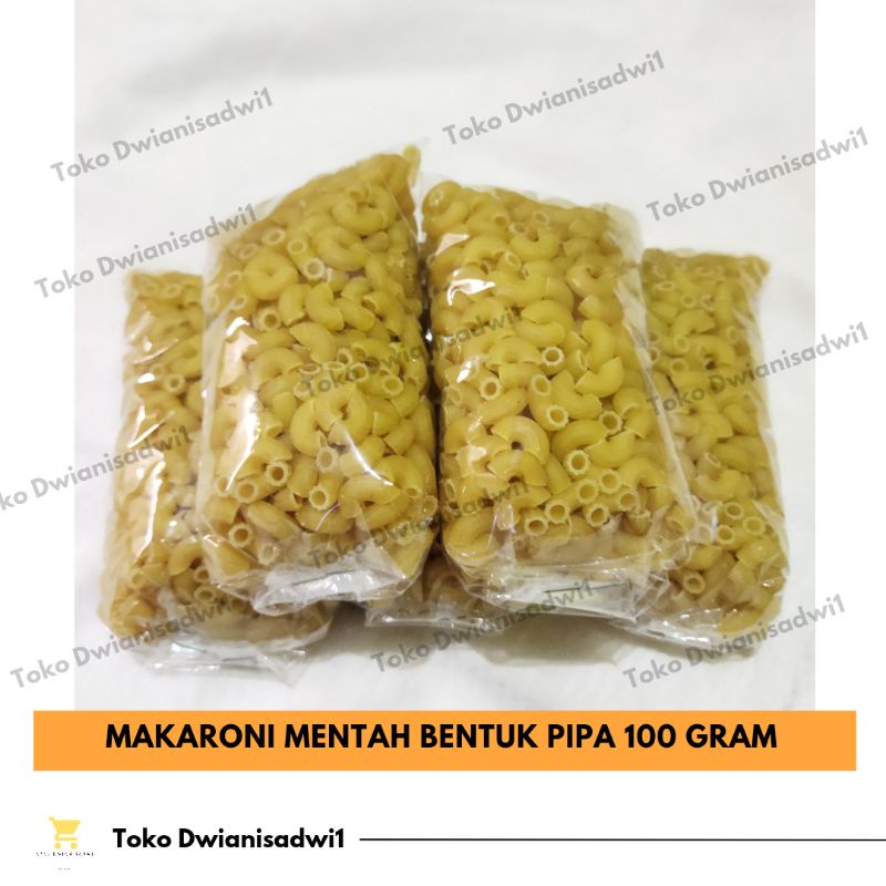 

Makaroni Mentah Bentuk Pipa 100 gram