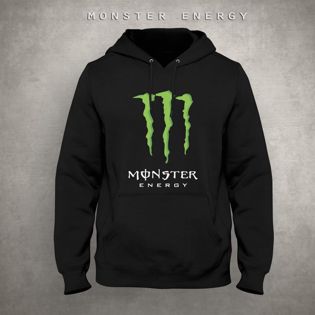 hoodie jumper monster energy biker otomotif unik size S M L XL XXL XXXL XXXXL BIG SIZE