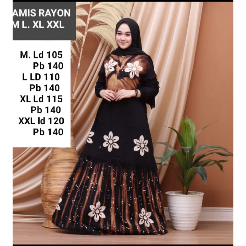 GAMIS TWILL ORY/GAMIS RAYON MALAMAN/GROSIR  GAMIS PEKALONGAN