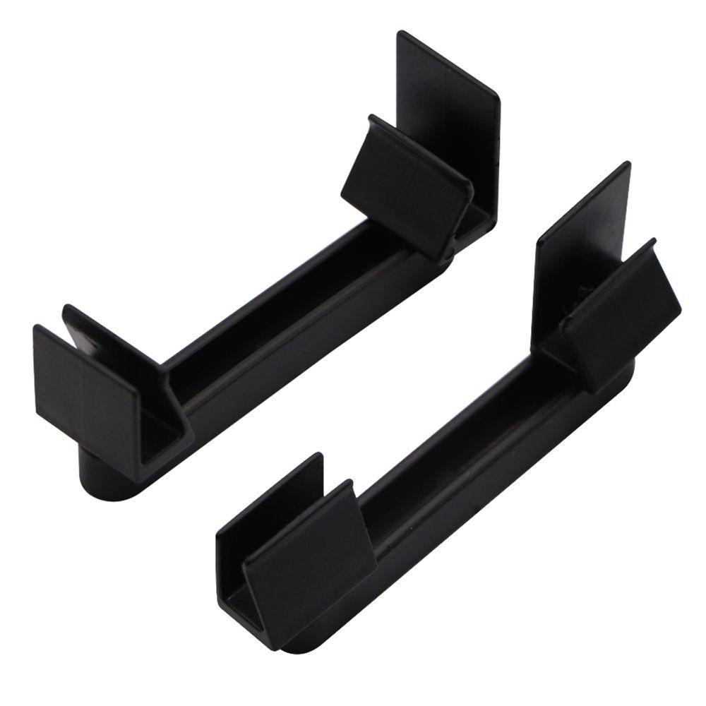 QUINTON Stand Holder Black Adjustable Untuk Perlengkapan Pengikat Berdiri Plastik Telepon