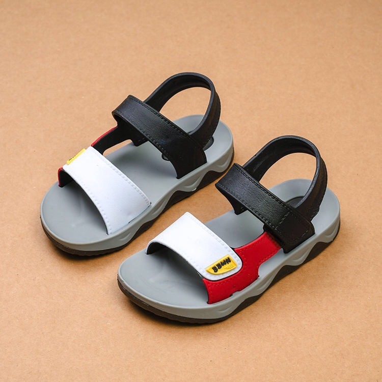 Sandal Anak Laki-laki Musim Panas Baru Korea Bayi Balita Sepatu Pantai Ukuran 26-35