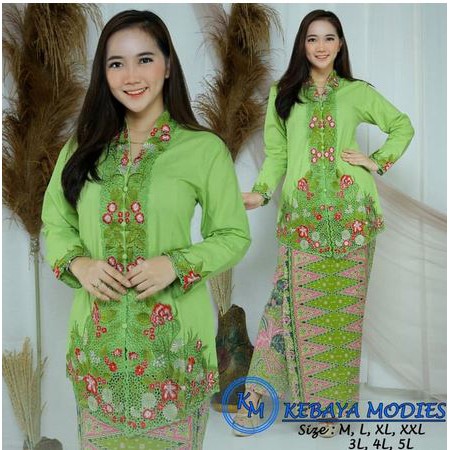 set kebaya encim modies berkualitas