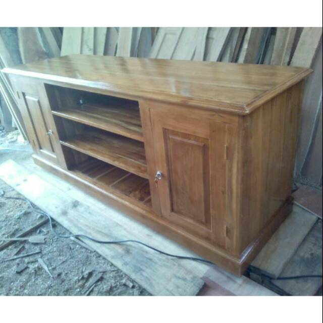 RAK MEJA TV MEUBEL JEPARA