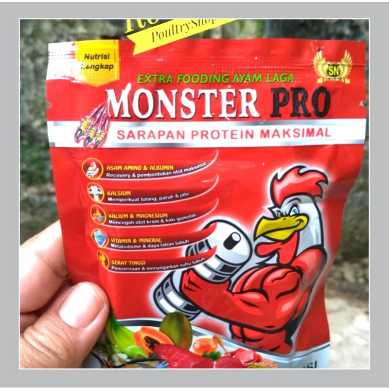MONSTER PRO Jamu Ayam Jago Doping Ayam Jago Vitamin Ayam Jago