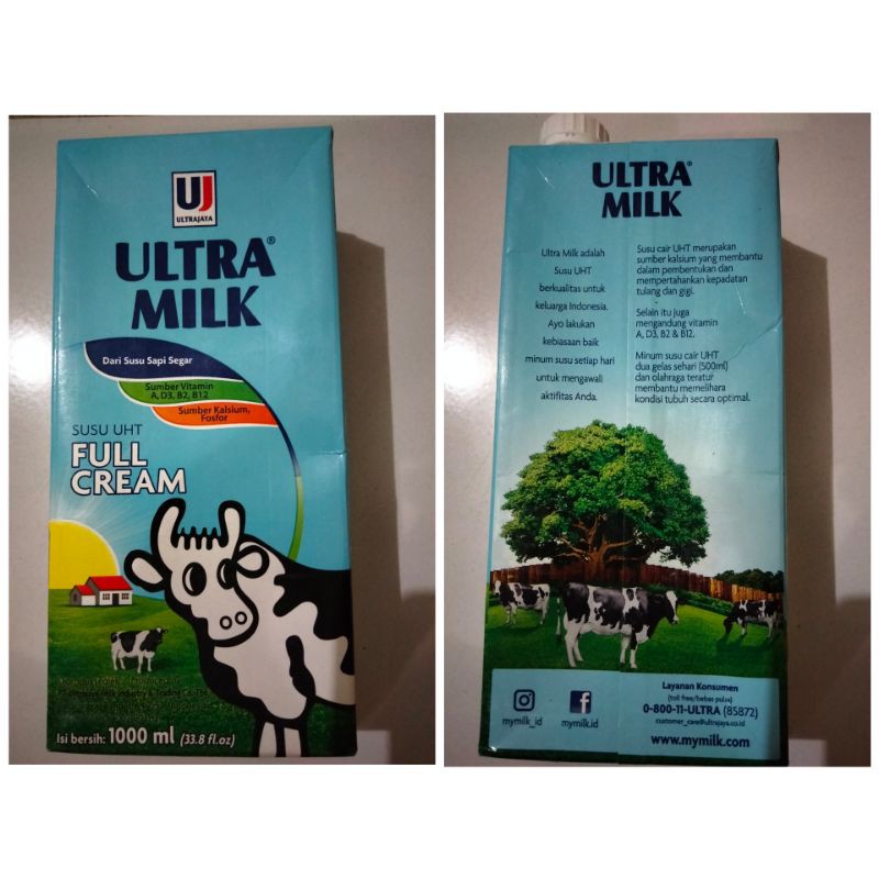 

SUSU ULTRA MILK UHT 1000 ml Rasa COKLAT exp panjang