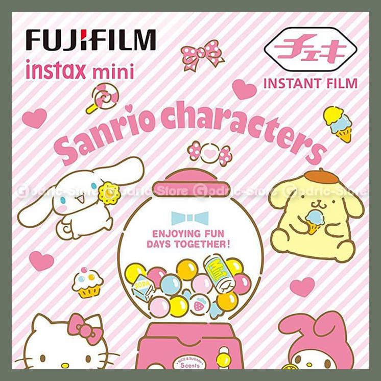 FUJIFILM REFILL INSTAX MINI FILM SANRIO CHARACTER - 10 LEMBAR